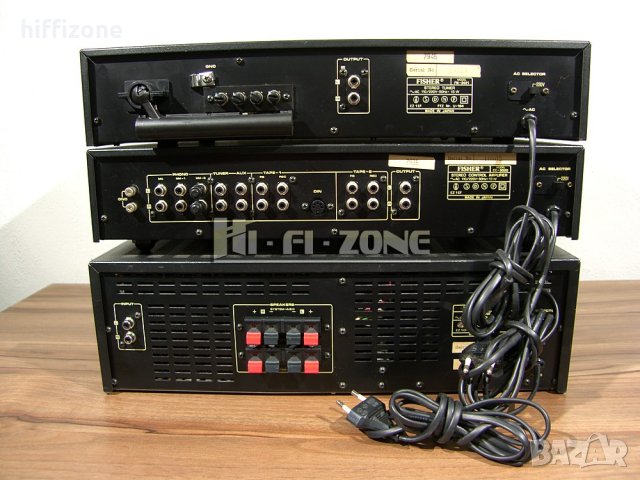Комплект  Fisher cc-3000 / ba-6000 / fm-2421 , снимка 8 - Ресийвъри, усилватели, смесителни пултове - 34152302