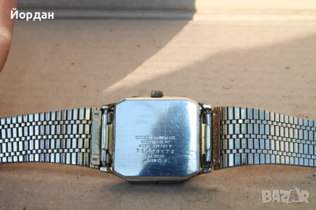 Японски мъжки ръчен часовник ''Citizen'' кварц, снимка 10 - Мъжки - 49235650