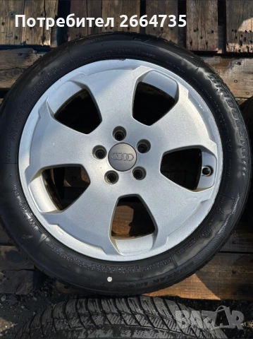 Лети джанти за Audi 5x112 17 цола, снимка 5 - Гуми и джанти - 54184434