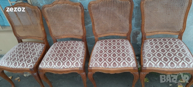 Столове барок-4бр.№048, снимка 7 - Столове - 53353421