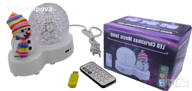 Снежен човек коледни украси , снимка 2 - Друга електроника - 52575081