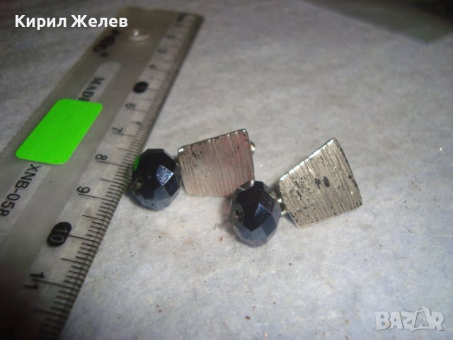 ИЗКЛЮЧИТЕЛНО КРАСИВИ ФИНИ АРТ ОБЕЦИ с БЯЛА ПОЗЛАТА и ГОЛЕМИ ФАСЕТИРАНИ ЮВЕЛИРНО МАРКАЗИТИ 21663, снимка 9 - Обеци - 36631409