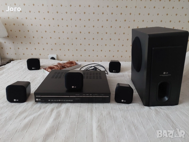 ДВД плейер LG, снимка 6 - Плейъри, домашно кино, прожектори - 52776579