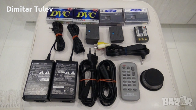 Зарядни за видеокамери CANON MVX 350 и CANON MVX 300, снимка 4 - Батерии, зарядни - 54115457