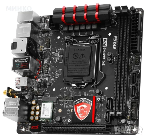 MSI Z97I Gaming ACK + i7 4790k , снимка 2 - Дънни платки - 56244409