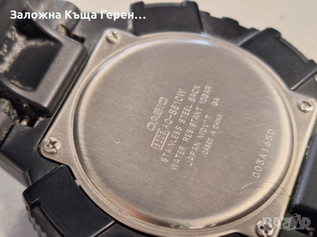 Часоеник Casio AQ S810W, снимка 3 - Мъжки - 52387186