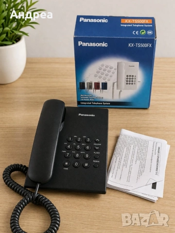 Стационарни телефони Panasonic, Alcatel, Funet, снимка 3 - Други - 54092833