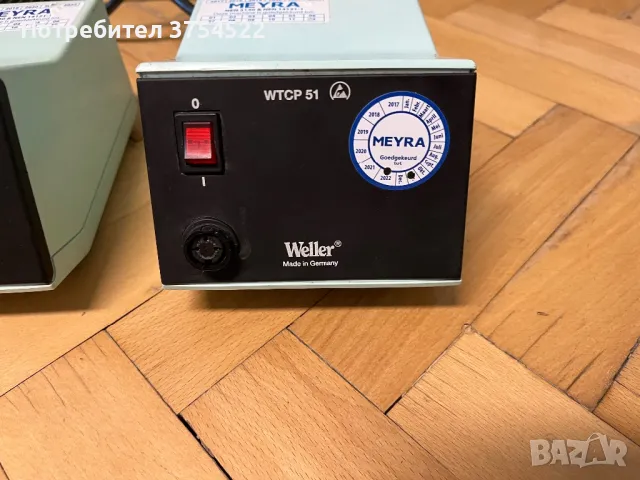 ПОЯЛНИК С КОНТРОЛ НА ТЕРМЕРАТУРАТА НА ВЪРХА WELLER WTCP51, снимка 6 - Индустриална техника - 47631993