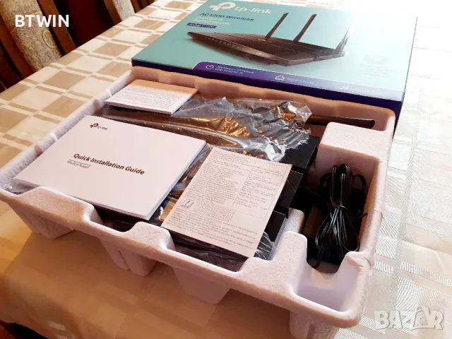 РУТЕР - TP-link C 1200 ! , снимка 5 - Рутери - 47925732