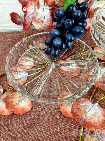 Кристални плата, снимка 2 - Чинии - 51119691