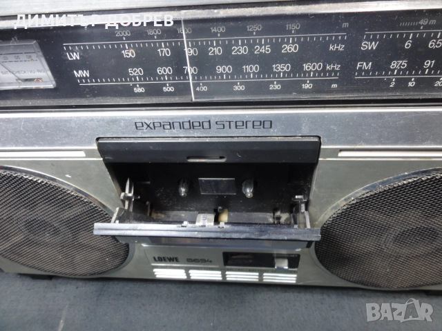 СТАР РЕТРО РАДИО КАСЕТОФОН LOEWE 8694 GERMANY, снимка 9 - Радиокасетофони, транзистори - 52077387