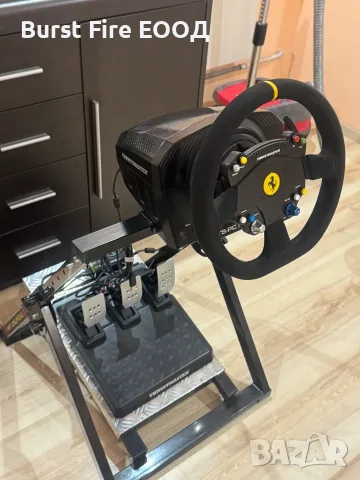Racing setup с волан Thrustmaster TS-PC, педали T3PM, стойка Next Level S002