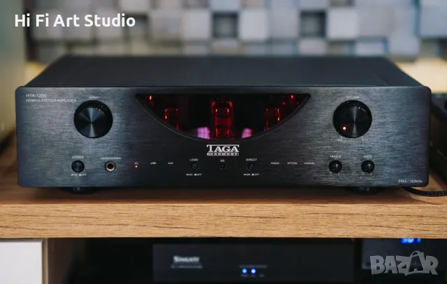 Хибриден усилвател Taga HarmonyHTA-1200 - DAC 24bit/192 kHz , снимка 4 - Ресийвъри, усилватели, смесителни пултове - 49590158