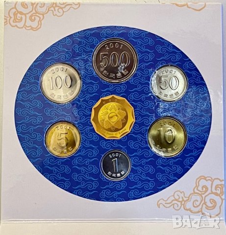 Монетите на Корея - Издание на Корейската Банка от 2001 г., снимка 7 - Нумизматика и бонистика - 39315521
