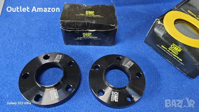  фланци за джанти комплект от 2 дистанционера OMP