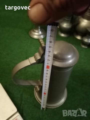 Калаена халба за бира, снимка 2 - Антикварни и старинни предмети - 31182733