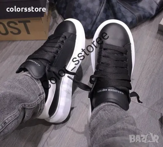 Черни кецове  Alexander McQueen-Unisex BR86u