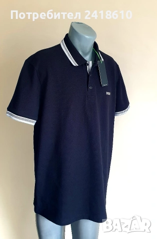 Hugo Boss Paddy Pique Cotton Regular Fit Mens Size 2XL НОВО! ОРИГИНАЛ Мъжка Тениска!, снимка 8 - Тениски - 54022617
