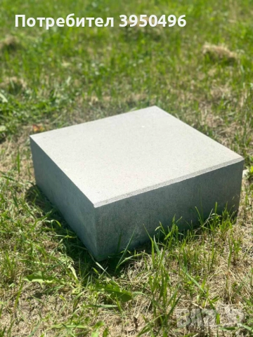 Стъпало 40х40х15см с фаска от бетон, цвят: сив, снимка 2 - Строителни материали - 53059767
