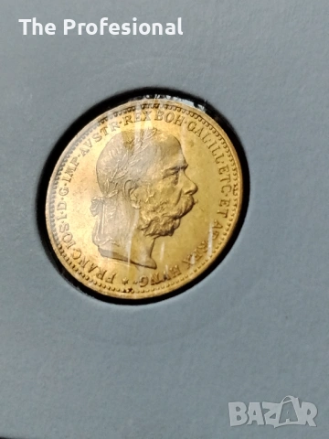 Златна монета Австрия, снимка 3 - Нумизматика и бонистика - 53185100