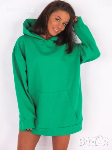 Ватирано худи с качулка , снимка 4 - Блузи с дълъг ръкав и пуловери - 52472063