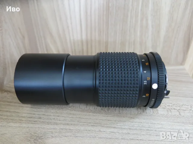 Обектив Mamiya 200mm f4 Sekor E, с филтър Hoya 52mm UV(O), снимка 6 - Обективи и филтри - 55799286