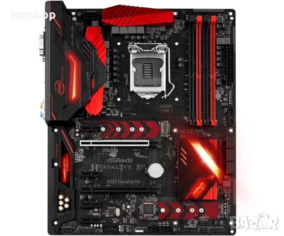 ВСИЧКО ЗА LGA 1151, компоненти + ASRock Fatal1ty B250 Gaming K4, снимка 2 - Дънни платки - 53938701