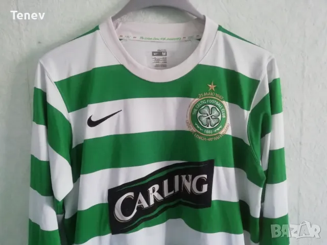 Селтик оригинална тениска фланелка юбилейна 2007/2008 Nike Celtic размер М , снимка 4 - Тениски - 49261696