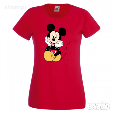 Дамска тениска Mickey Mouse 3 Мини Маус,Микки Маус.Подарък,Изненада,, снимка 8 - Тениски - 36526396