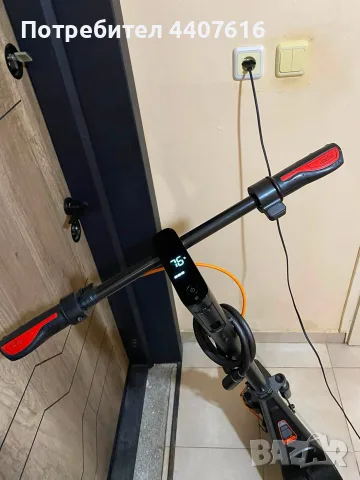 Електрическа тротинетка - Electric Scooter Xiaomi 6 Pro - още е в гаранция, снимка 5 - Велосипеди - 56080001