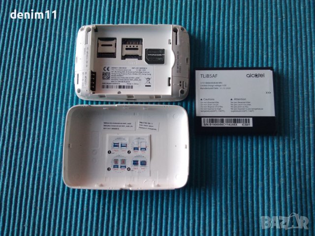 4G рутер бисквитка за мобилен интернет с сим карти на Виваком- , снимка 3 - Рутери - 39517665