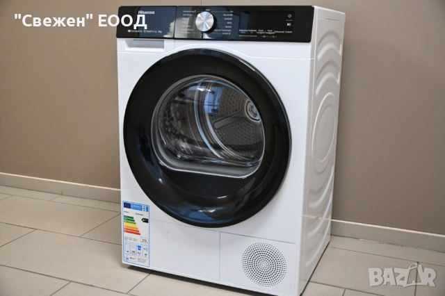 Сушилня с термопомпа HISENSE DH3S802BW3 Auto Dry, Allergy Care, снимка 2 - Сушилни - 53325847