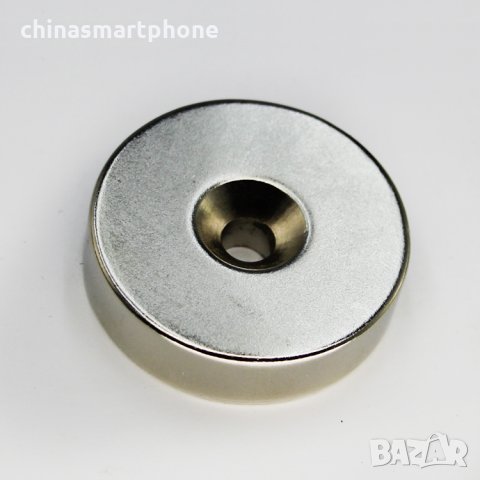 40x10mm-6,5мм отвор неодимов МАГНИТ N52, Neodymium magnet magnit neodimo, снимка 6 - Други стоки за дома - 30044558