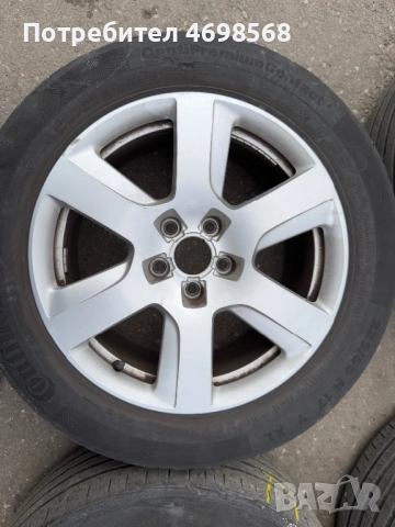 Оригинални джанти AUDI 17” 5x112 ет.66,6, снимка 4 - Гуми и джанти - 52966461