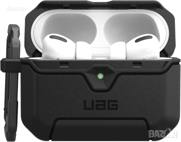 URBAN ARMOR GEAR, за AirPods Pro 3-то поколение, здрав защитен калъф, снимка 4 - Калъфи, кейсове - 52974044