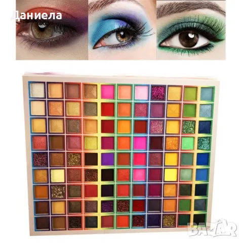 Професионална палитра сенки за очи , снимка 5 - Декоративна козметика - 49544633
