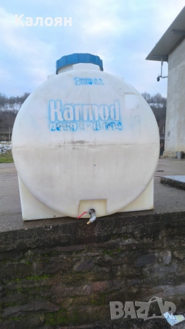 Хоризонтален резервоар 3000 литра - ползван за нафта, снимка 2 - Други - 53217626