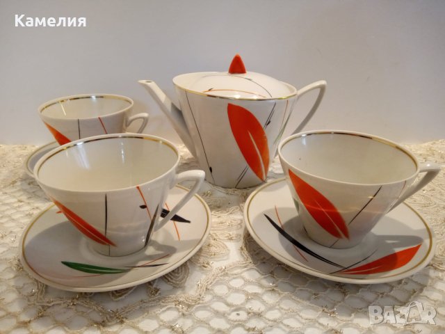 Руски порцелан , снимка 6 - Чаши - 40483776