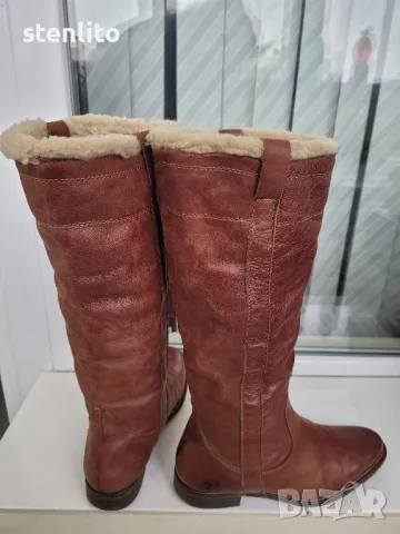 Естествена кожа дамски ботуши 40 номер, снимка 9 - Дамски ботуши - 48154975