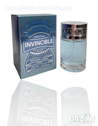 Мъжки парфюм New Brand Perfumes Prestige Invincible EDT, 100ML, снимка 1 - Мъжки парфюми - 44166855