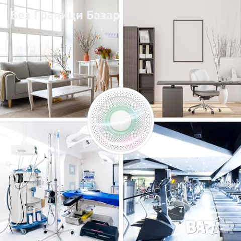 Нов Денонощен Монитор за Качество на Въздуха: WiFi, Аларми, Точност, снимка 8 - Друга електроника - 44570009