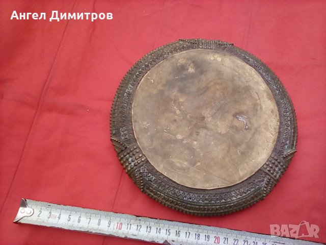 Стар бронзов съд, снимка 6 - Антикварни и старинни предмети - 29086010