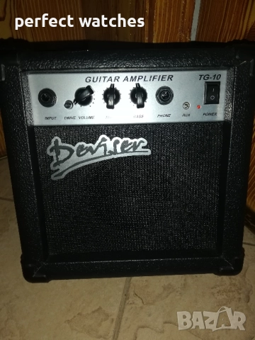 Електрическа китара Power Play с кубе и свързващ аудио кабел , снимка 10 - Китари - 52389404