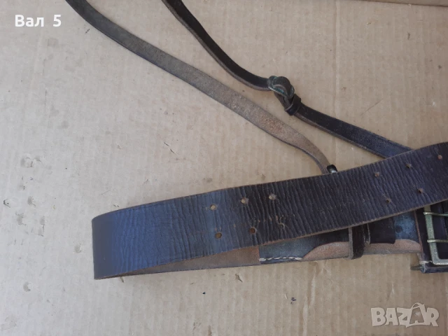 Стар военен строеви офицерски колан с портупей , униформа, снимка 3 - Антикварни и старинни предмети - 50739718