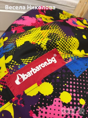 Барбарон пуф , снимка 3 - Дивани и мека мебел - 53220232