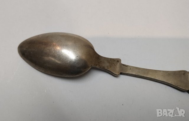 Сребърна лъжичка, снимка 5 - Антикварни и старинни предмети - 29887737
