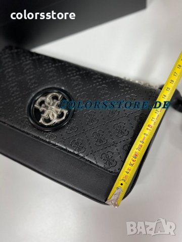 Черна чанта Guess, снимка 9 - Чанти - 37547004