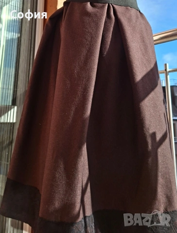 нова вълнена пола р-р С/М/Л, снимка 3 - Поли - 53235186