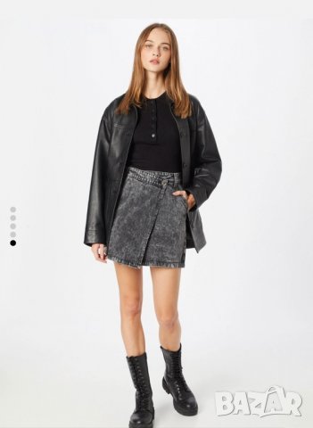 Дънкова пола, снимка 4 - Поли - 37420818