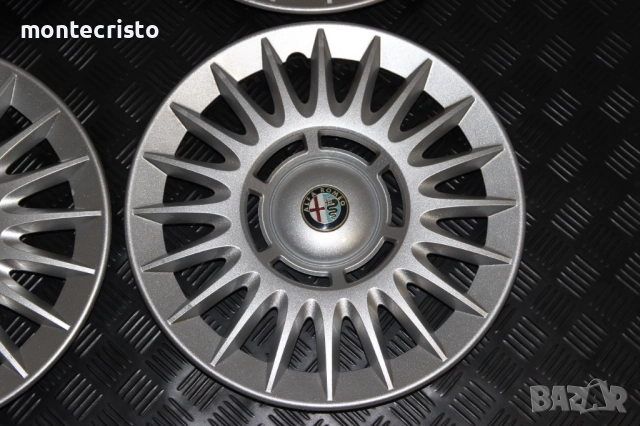 ✔️Оригинални тасове Alfa Romeo 147 (2000-2010г.) Alfa 147 / 60695794 / 15 цола, снимка 5 - Аксесоари и консумативи - 52360923